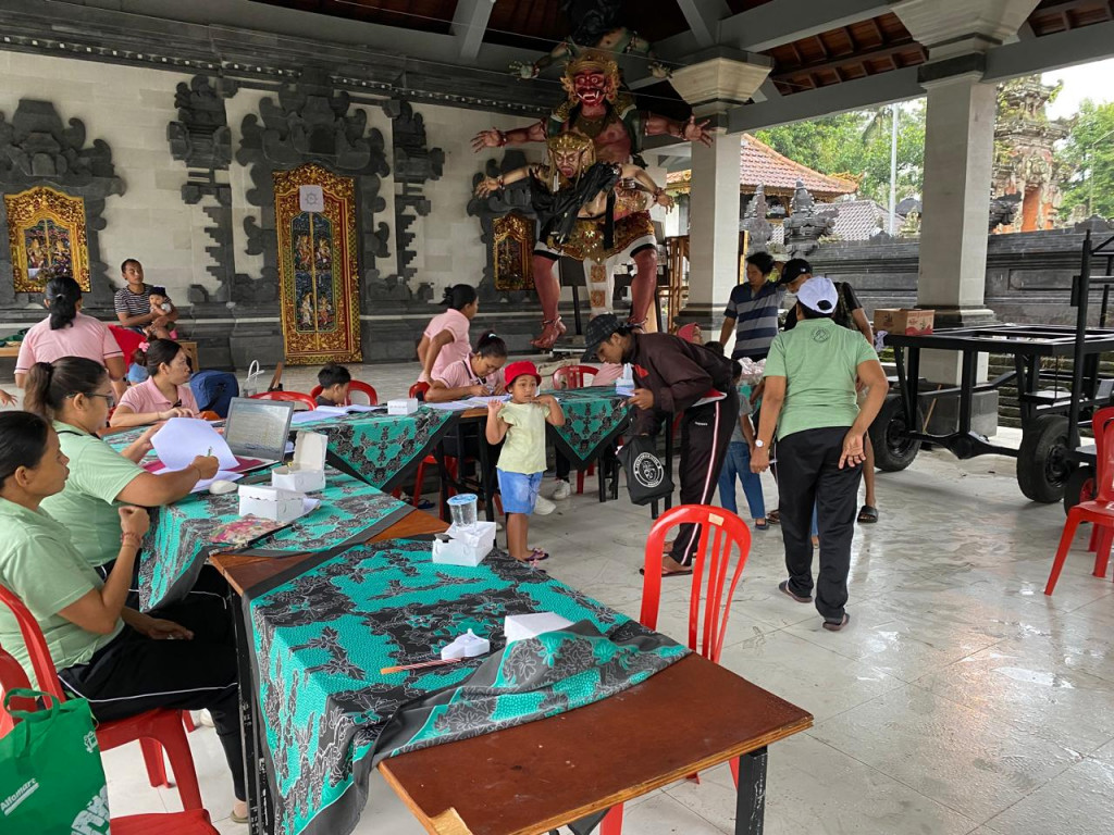 Pelaksanaan Posyandu Balita Banjar Karangenjung Bhakti - 18 Desember 2024